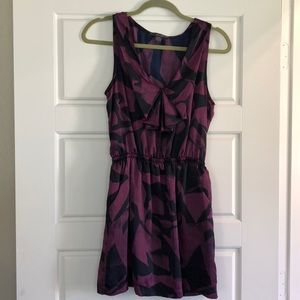 Forever 21 Size Small Purple And Black Dress